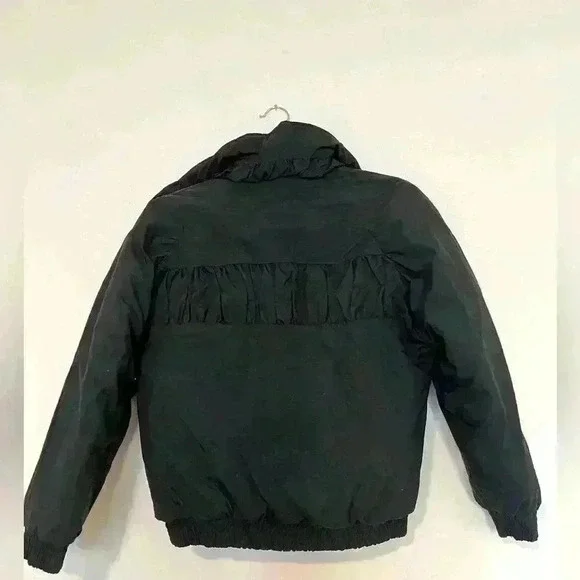 Women’s Vintage Chalet Black Puffer Jacket- Size Small - Picture 2 of 3